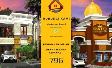 Rumah Nyaman Sejuk di Pacet Cianjur Dekat ke Pasar Cipanas