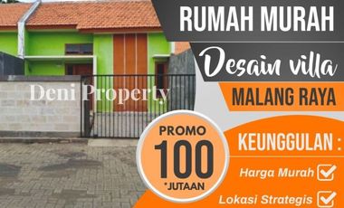 Rumah subsidi ready di krebet dekat ponpes an nur 2 malang