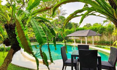 DIJUAL RUMAH MEWAH dgn BASEMENT, S.POOL di Jl DURIAN, JAGAKARSA