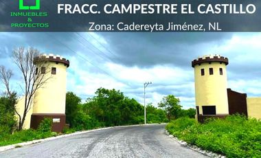 El Castillo Cadereyta  Terrenos Campestres