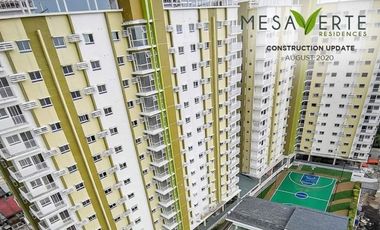 Fully Furnished Studio for Sale in Mesaverte Residences