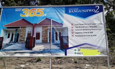 Rumah dekat Tugu Lilin Bangunjiwo Kasihan Bantul Yogyakarta