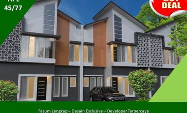 Rumah Dijual di Malang 2KT Tipe 45/77 View Katu