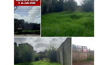 VENTA LOTE 10 X 30 U$S 75.000 MAR DEL PLATA