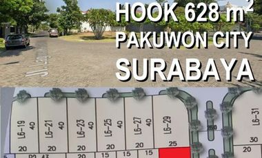 Tanah PAKUWON CITY Hook Besar Rivera Surabaya Dkt Mulyosari