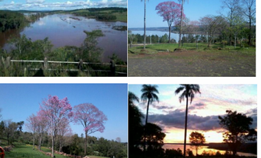 EXCELENTE PROPIEDAD DE 7 HECTÁREAS SOBRE RÍO EN LORETO, DEPARTAMENTO CANDELARIA PCIA. DE MISIONES