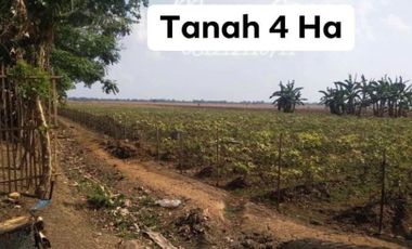 Tanah Darat Sangat Murah Lt. 4 Hektar Hanya 225 Ribu Bekasi.