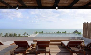 Lujosos Departamentos en Venta 2 rec con Vista al mar en Holbox P3925