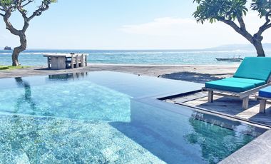 For Sale A Luxury Beacfront Villa in Candidasa, Bali