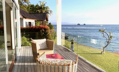 For Sale A Luxury Beacfront Villa in Candidasa, Bali