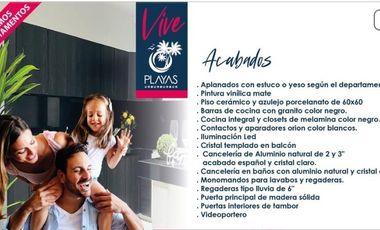 DEPARTAMENTOS EN VENTA CONDOMINIO PLAYAS