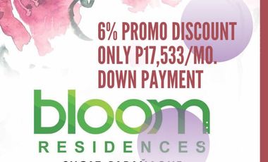 BLOOM RESIDENCES TWO BEDROOM FOR SALE WITH 6% DISCOUNT