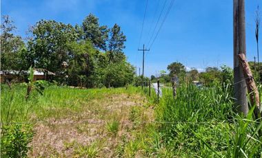 VENDO LOTE DE 1877M2 VIA PRINCIPAL A BOQUETE