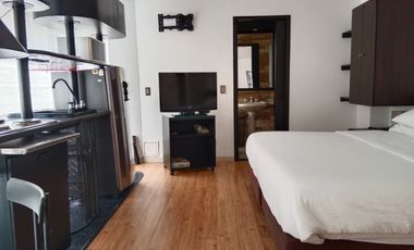 apartaestudio en arriendo en santa barbara central-usaquén. Cod A51915