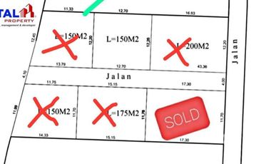 Dijual Tanah Kavling murah di area Kutuh, Kuta Selatan.