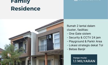 Rumah dijual di Bekasi harga 1 milyar an