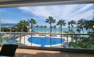 Departamento sobre Playa en la Bahía de Acapulco