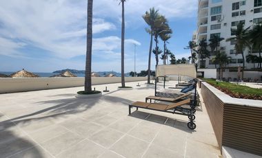 Departamento sobre Playa en la Bahía de Acapulco