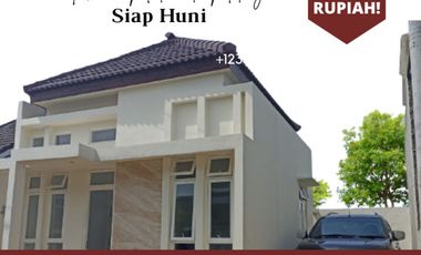 Rumah Siap Huni Hanya 300 Juta-an Selangkah dari Exit Tol Pakis
