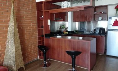 Departamento en Venta en Espectacular Loft en Barros Borgoño de 1 Dormitorio/Metro Manuel Mont