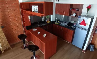 Departamento en Venta en Espectacular Loft en Barros Borgoño de 1 Dormitorio/Metro Manuel Mont