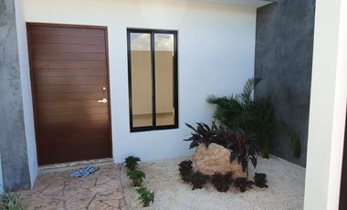 Preventa moderna casa en lote de 450 mt2 - Praderas del mayab - MODELO SAN DIEGO