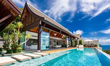 Spectacular Designer Chic 5 Bedrooms Ocean View Villa