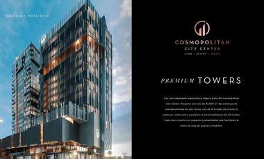 Oficina en Venta en Cosmopolitan City Center PMR-487