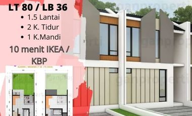 Rumah Rasa Dua Lantai dengan Tanah Luas di Bandung Barat Promo DP 20 Juta