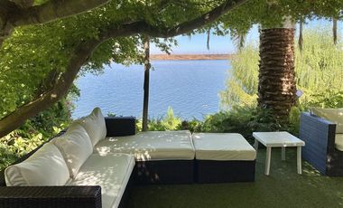 Piscina Quincho Orilla Lago Rapel Quebrada Honda agua siempr