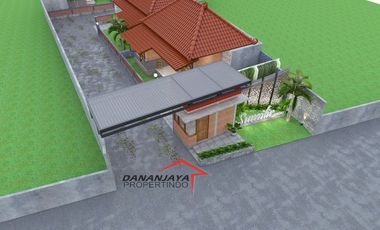 Rumah murah konsep Etnik Jawa dengan lingkungan yang asri