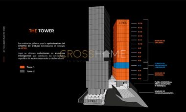Venta de oficina con espacios inteligentes frente Antea