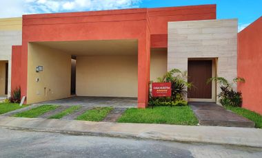 CONKAL. EN PRIVADA RESIDENCIA DE UNA PLANTA, 3 RECAMARAS, PISCINA, ETC.