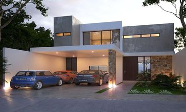 Casa en preventa, residencial Albarella Mod.H4 Plus Cholul Mérida Yucatán