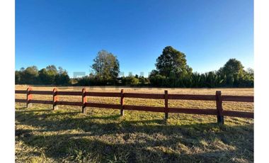 Parcela con hermosa pradera country Villarrica