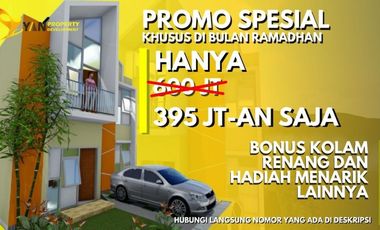 KAWASAN VILLA EKSLUSIF DI CILEUNYI BONUS KOLAM RENANG