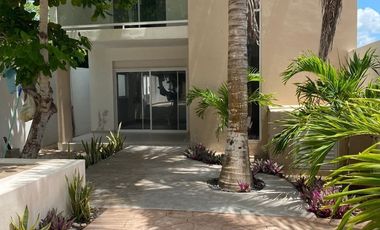 CASA EN RENTA-AMUEBLADA EN ZONA DE PLAYA EN SANTA CLARA, YUCATÁN