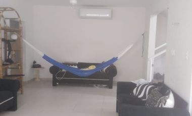 CASA EN RENTA-AMUEBLADA EN ZONA DE PLAYA EN SANTA CLARA, YUCATÁN
