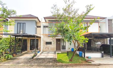 Rumah 2 Lantai 10 Menit ke Gerbang Tol Serpong 2 Hadap Selatan J-36916
