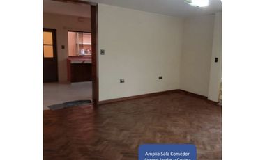 SE VENDE PROPIEDAD COMO TERRENO EN EL CERCADO DE TACNA