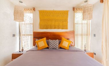 BOHO CHIC Condo en Suk-Ha 1BR ground floor TULUM