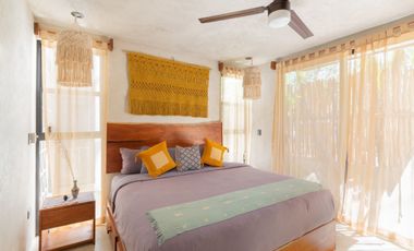 BOHO CHIC Condo en Suk-Ha 1BR ground floor TULUM