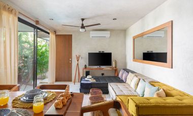 BOHO CHIC Condo en Suk-Ha 1BR ground floor TULUM