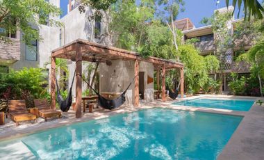 BOHO CHIC Condo en Suk-Ha 1BR ground floor TULUM