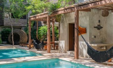 BOHO CHIC Condo en Suk-Ha 1BR ground floor TULUM