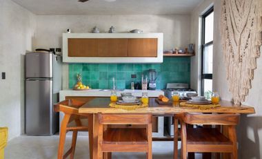 BOHO CHIC Condo en Suk-Ha 1BR ground floor TULUM