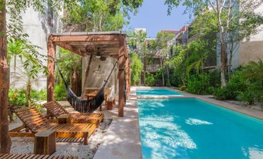 BOHO CHIC Condo en Suk-Ha 1BR ground floor TULUM