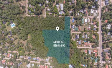 Terreno de 13.600 m2 a pocas cuadras del centro en Villa General Belgrano