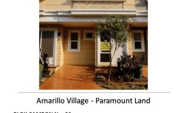 Cluster Amarillo Village Ready Stock @Paramount Land Lokasi Strategis Tangerang