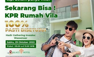 Promo Special Investor Gathering Villa 2LT Murah di Puncak Cipanas Cianjur